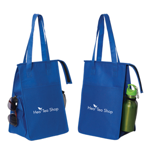 NW8896-THORNHILL CHILL NON WOVEN INSULATED COOLER BAG-Royal Blue